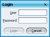 Login dialog